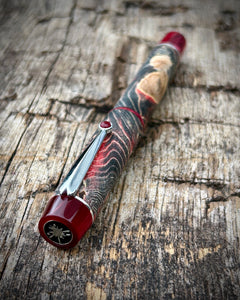 DayDreamer 1315-J6 - Black and Red Maple Burr