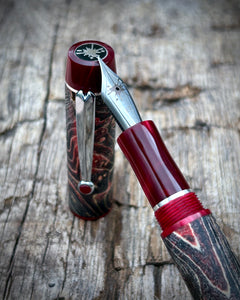 DayDreamer 1315-J6 - Black and Red Maple Burr