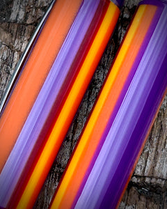 DayDreamer 1315-J6 - Purple Omas Retro Pinstripe