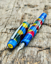 Load image into Gallery viewer, Large DayDreamer Artisan - Blue Harlequin