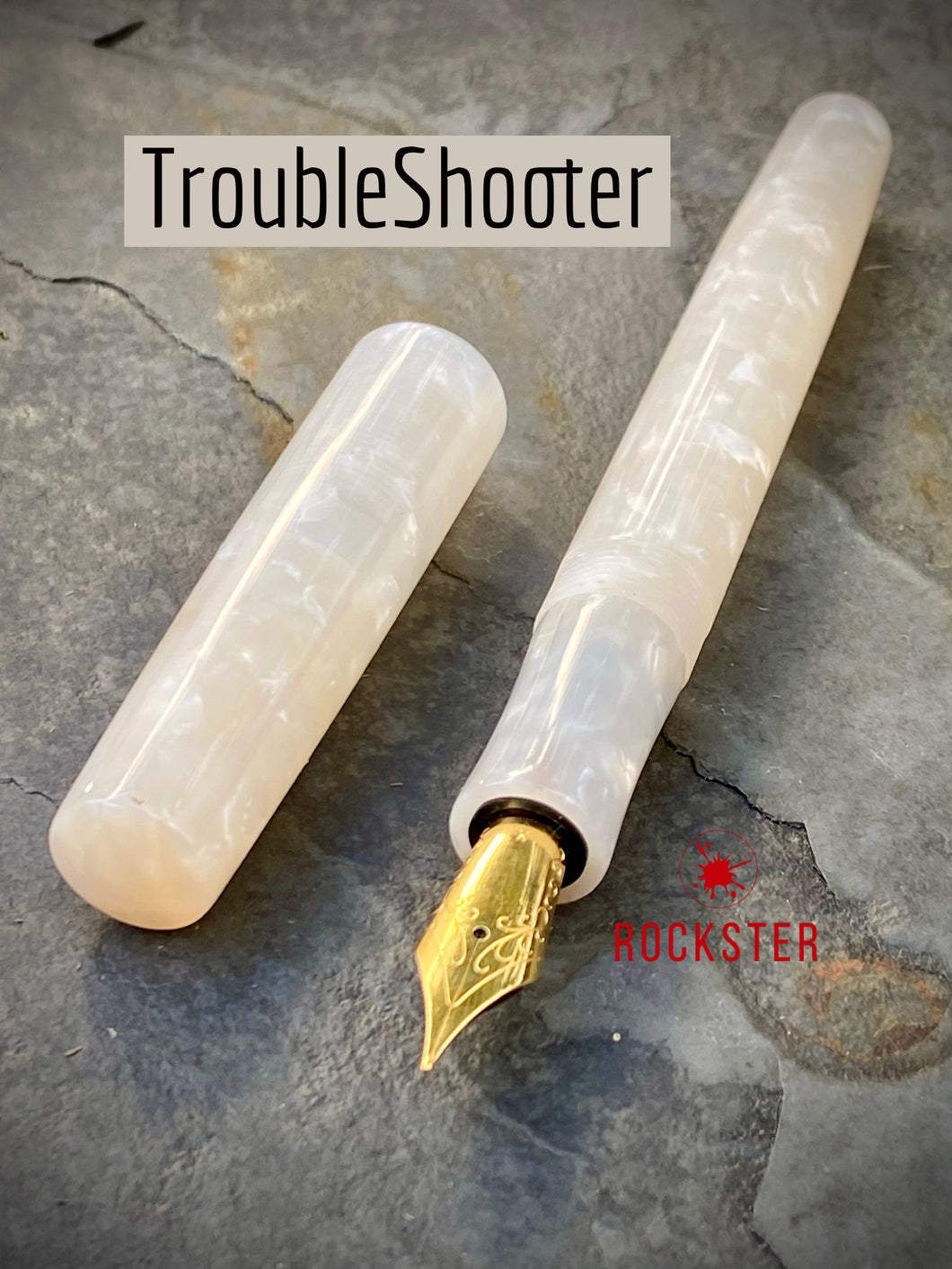 TroubleShooter 1313 White Pearl Cellulose Acetate