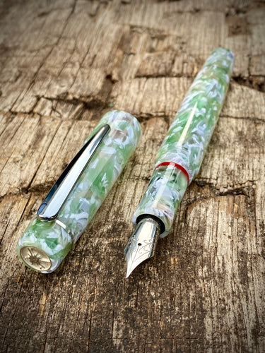 DayDreamer 1315 - Springtide Cellulose, Silver Accents - Jowo