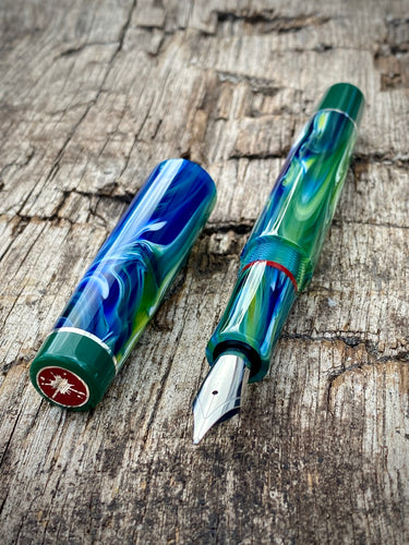 DayDreamer 1315 - Erinoid Diego, Green & Silver Trim - Jowo
