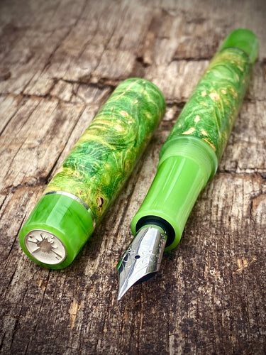 DayDreamer 1315 - Olivine Maple Burl - Jowo