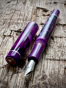 DayDreamer 1315 - Purple Haze Acrylic, Purple & Silver Accents - Bock