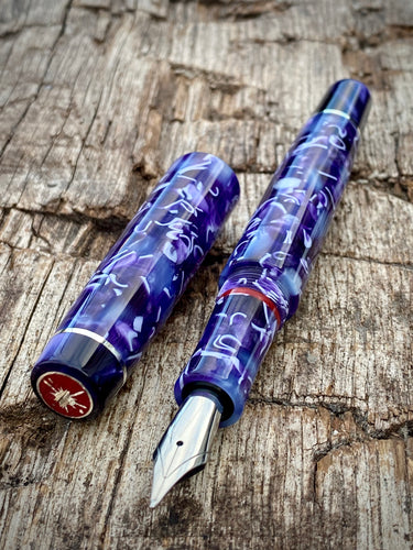 DayDreamer 1315 - Conway Stewart Amethyst Fleck, Purple Accents - Jowo