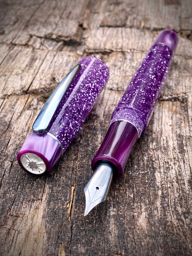 DayDreamer 1315 - Purple Stardust, Purple & Silver Accents - Jowo