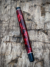Load image into Gallery viewer, DayDreamer 1315 - Red Celluloid, Black &amp; Silver Accents - Jowo