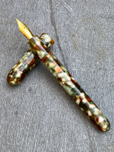 Jobsworth 1313 Conway Stewart Turquoise Fleck